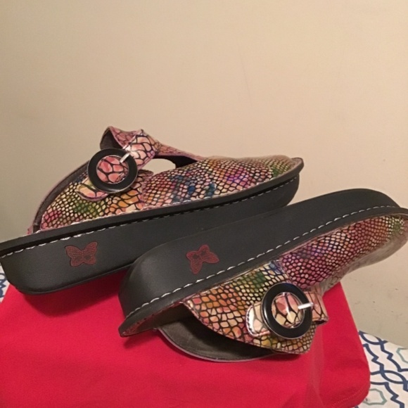 🔥Alegria women’s size 41, great condition, see photos, reptile pattern - Picture 4 of 5